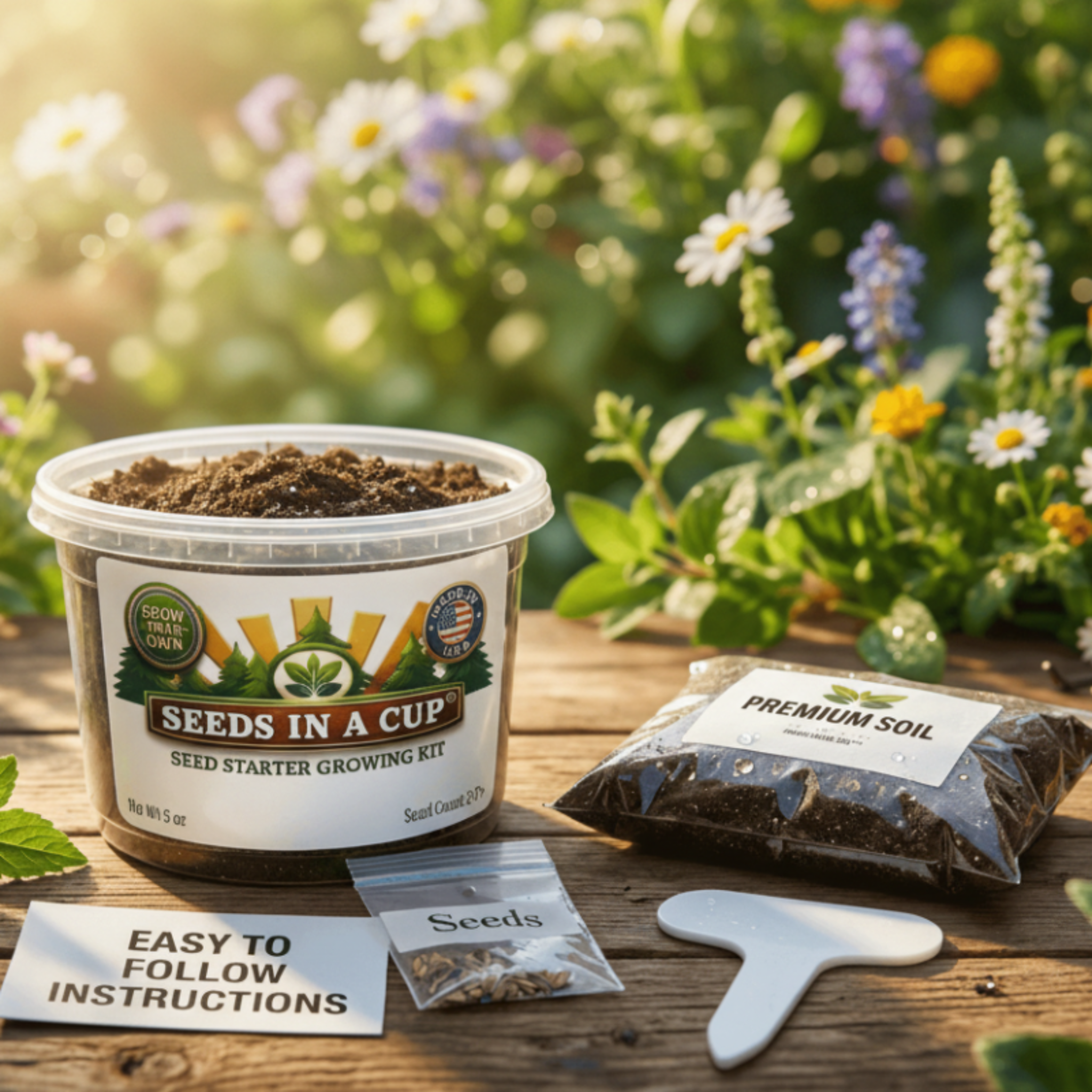 Tangerine Tree Grow Kit | Seeds In A Cup®