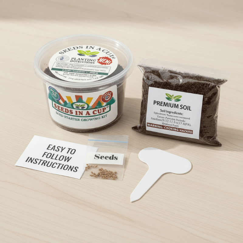 American Flax Grow Kit | Seeds In A Cup®