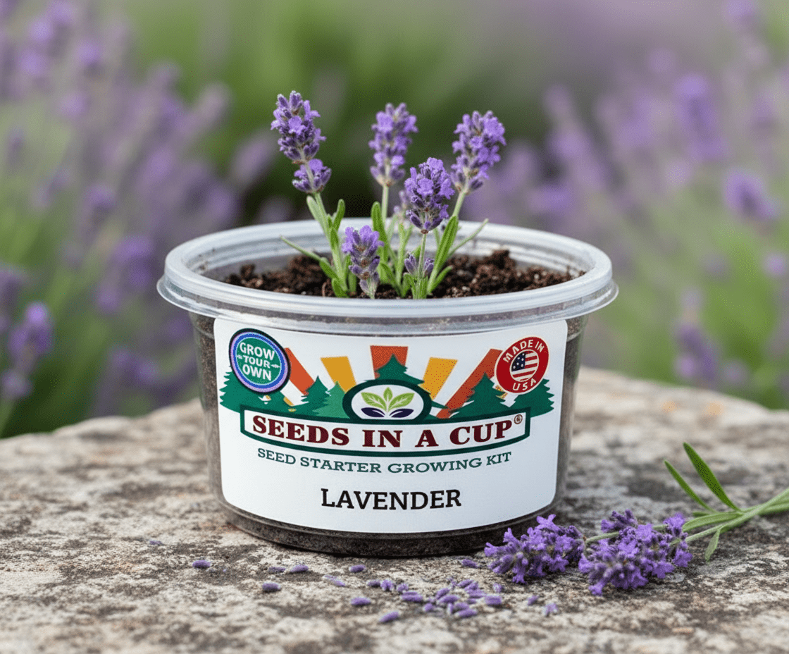 Lavender Grow Kit | Seeds In A Cup®