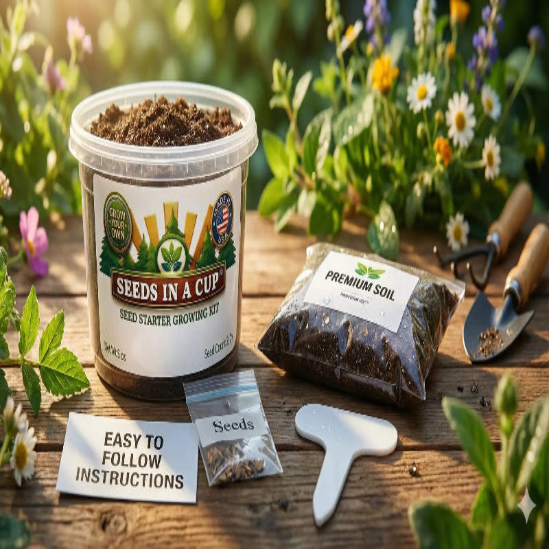 Sage Grow Kit | Seeds In A Cup®